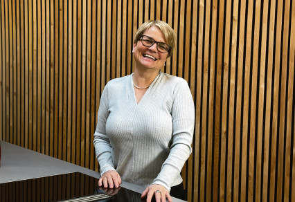 Franziska Bircher freut sich auf künftig etwas mehr Zeit für sich.