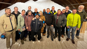 Kick-off des Gewerbes: eine "salzige" Angelegenheit