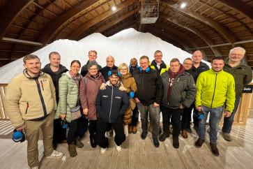 Kick-off des Gewerbes: eine "salzige" Angelegenheit