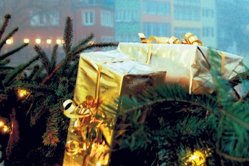 Weihnacht in goldenem Glanz